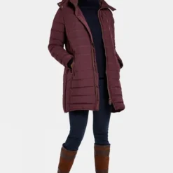 Dubarry Womens Ballybrophy Quilted Parka 10 Dubarry Womens Ballybrophy Quilted Parka -Dappervo Sales a4414519 9090 b