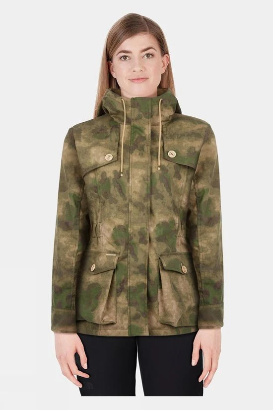 Troy London Womens Wax Parka Jacket 6 Troy London Womens Wax Parka Jacket - Image 6