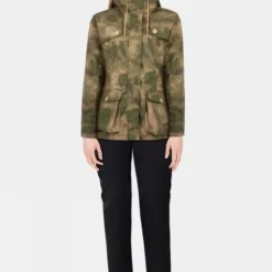 Troy London Womens Wax Parka Jacket 16 Troy London Womens Wax Parka Jacket -Dappervo Sales a4414575 5487 v