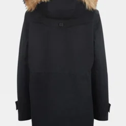 Troy London Womens Faux Fur Parka Jacket -Dappervo Sales a44145777070c