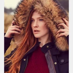 Troy London Womens Faux Fur Parka Jacket -Dappervo Sales a44145777070i