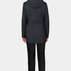 Troy London Womens Pop Wax Parka Jacket -Dappervo Sales a4414578 4444 w