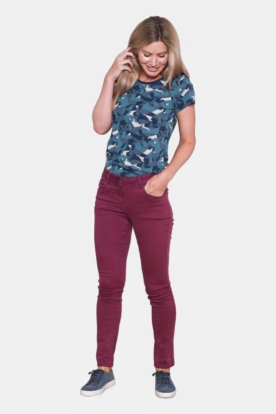 Brakeburn Womens Slim Fit Garment Dyed Chino 2 Brakeburn Womens Slim Fit Garment Dyed Chino - Image 2