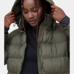 Tentree Womens Cloud Shell Long PufferJacket -Dappervo Sales b11acb0181 5454 e