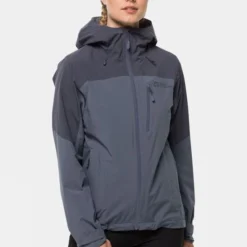 Jack Wolfskin Womens Go Hike Waterproof Jacket 10 Jack Wolfskin Womens Go Hike Waterproof Jacket -Dappervo Sales b11ae90378 7272 c