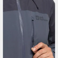 Jack Wolfskin Womens Go Hike Waterproof Jacket 14 Jack Wolfskin Womens Go Hike Waterproof Jacket -Dappervo Sales b11ae90378 7272 g