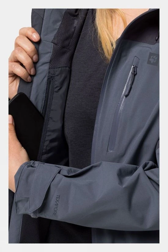 Jack Wolfskin Womens Go Hike Waterproof Jacket 8 Jack Wolfskin Womens Go Hike Waterproof Jacket - Image 8