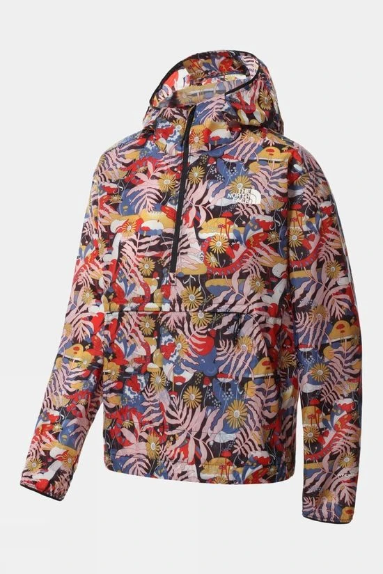The North Face Womens Printed Windy Peak Anorak 1 The North Face Womens Printed Windy Peak Anorak