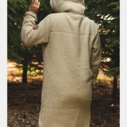 Passenger Womens Campbell Hooded Sherpa Jacket -Dappervo Sales b11aje0076 1111 f