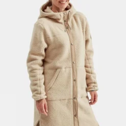 Passenger Womens Campbell Hooded Sherpa Jacket -Dappervo Sales b11aje0076 1111 t