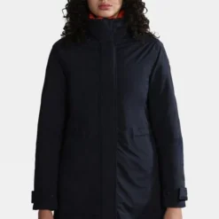 Napapijri Womens Romer Long Jacket 10 Napapijri Womens Romer Long Jacket -Dappervo Sales b11aje0078 4141 c