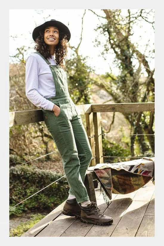 Passenger Womens Roamist Recycled Cord Dungarees 9 Passenger Womens Roamist Recycled Cord Dungarees - Image 9