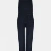 Troy London Womens Slim Fit Corduroy Dungarees