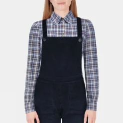 Troy London Womens Slim Fit Corduroy Dungarees -Dappervo Sales b11dd90081 4444 t