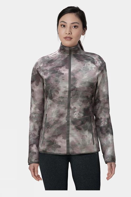 Odlo Womens Essential Light Print Running Jacket 3 Odlo Womens Essential Light Print Running Jacket - Image 3