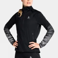 Odlo Women's Zeroweight Pro Warm Reflect Jacket -Dappervo Sales k21141877070o